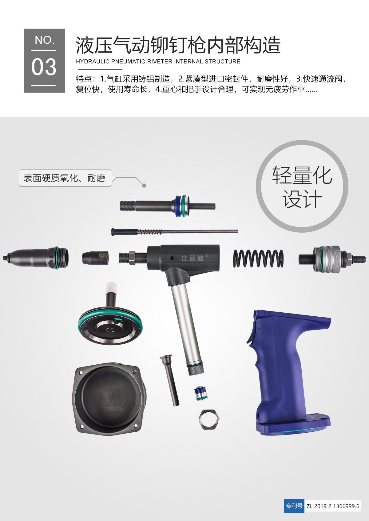 手持自动抽芯铆钉枪工作过程 手持自动抽芯铆钉枪工作过程